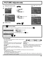 Preview for 21 page of Panasonic TH-50VX100U Operating Instructions Manual