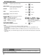 Preview for 22 page of Panasonic TH-50VX100U Operating Instructions Manual