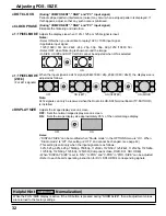 Preview for 32 page of Panasonic TH-50VX100U Operating Instructions Manual