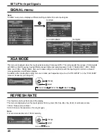 Preview for 40 page of Panasonic TH-50VX100U Operating Instructions Manual