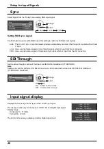 Preview for 40 page of Panasonic TH-50VX100W Operating Instructions Manual