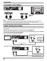 Preview for 12 page of Panasonic TH-50XVS30UM Operating Instructions Manual