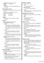 Preview for 79 page of Panasonic TH-55AF1U Operating Instrctions