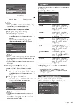 Preview for 81 page of Panasonic TH-55AF1U Operating Instrctions