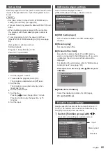 Preview for 85 page of Panasonic TH-55AF1U Operating Instrctions