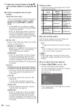 Preview for 86 page of Panasonic TH-55AF1U Operating Instrctions