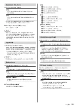 Preview for 93 page of Panasonic TH-55AF1U Operating Instrctions