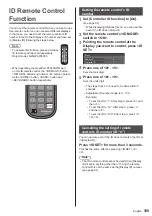 Preview for 109 page of Panasonic TH-55AF1U Operating Instrctions