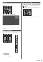 Предварительный просмотр 27 страницы Panasonic TH-55CQ1 Operating Instructions Manual