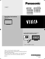 Preview for 1 page of Panasonic TH-55CS650A Operating Instructions Manual