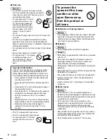 Preview for 4 page of Panasonic TH-55CS650A Operating Instructions Manual