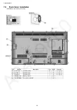 Предварительный просмотр 26 страницы Panasonic TH-55CX600S Service Manual