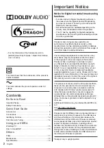 Preview for 2 page of Panasonic TH-55EX600H Operating Instructions Manual