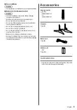 Предварительный просмотр 5 страницы Panasonic TH-55EX600H Operating Instructions Manual