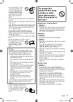 Preview for 5 page of Panasonic TH-55HX900Z Operating Instructions Manual