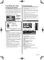 Предварительный просмотр 11 страницы Panasonic TH-55HX950Z Operating Instructions Manual