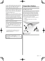 Предварительный просмотр 3 страницы Panasonic TH-55HZ1500Z Operating Instructions Manual