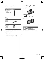 Предварительный просмотр 9 страницы Panasonic TH-55HZ1500Z Operating Instructions Manual