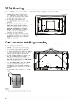 Предварительный просмотр 8 страницы Panasonic TH-55LFV50W Operating Instructions Manual