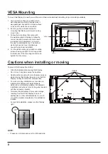 Предварительный просмотр 8 страницы Panasonic TH-55LFV5W Operating Instructions Manual