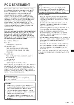 Preview for 3 page of Panasonic TH-55LFV60U Operating Instructions Manual