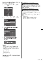 Preview for 19 page of Panasonic TH-55LFV60U Operating Instructions Manual