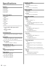 Preview for 20 page of Panasonic TH-55LFV60U Operating Instructions Manual