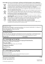 Preview for 26 page of Panasonic TH-55LFV60U Operating Instructions Manual