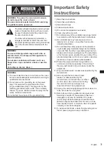 Предварительный просмотр 3 страницы Panasonic TH-55LFV9 Operating Instruction