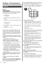 Предварительный просмотр 6 страницы Panasonic TH-55LFV9 Operating Instruction