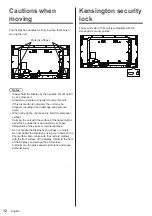 Предварительный просмотр 12 страницы Panasonic TH-55LFV9 Operating Instruction