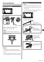 Предварительный просмотр 17 страницы Panasonic TH-55LFV9 Operating Instruction