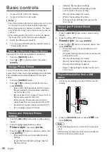 Предварительный просмотр 26 страницы Panasonic TH-55LFV9 Operating Instruction