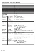 Предварительный просмотр 46 страницы Panasonic TH-55LFV9 Operating Instruction