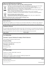 Предварительный просмотр 48 страницы Panasonic TH-55LFV9 Operating Instruction