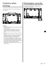 Предварительный просмотр 11 страницы Panasonic TH-55LFV9U Operating Instructions Manual