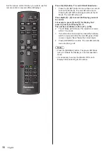 Preview for 16 page of Panasonic TH-55LFV9W Operating	 Instruction