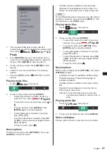 Preview for 27 page of Panasonic TH-55LFV9W Operating	 Instruction