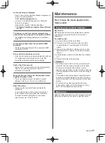 Предварительный просмотр 21 страницы Panasonic TH-55LX950Z Operating Instructions Manual