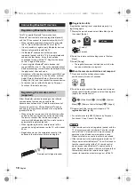 Предварительный просмотр 18 страницы Panasonic TH-55LZ1500Z Operating Instructions Manual