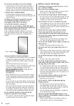 Preview for 8 page of Panasonic TH-55SF1HU Operating Instructions Manual