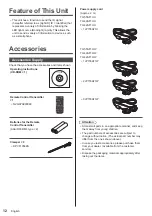 Preview for 12 page of Panasonic TH-55SF1HU Operating Instructions Manual