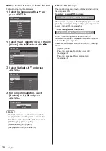 Preview for 30 page of Panasonic TH-55SF1HU Operating Instructions Manual