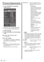 Preview for 40 page of Panasonic TH-55SF1HU Operating Instructions Manual