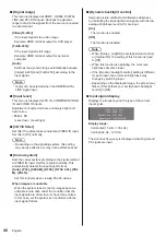 Preview for 48 page of Panasonic TH-55SF1HU Operating Instructions Manual