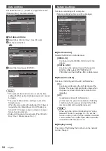 Preview for 54 page of Panasonic TH-55SF1HU Operating Instructions Manual