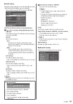 Preview for 55 page of Panasonic TH-55SF1HU Operating Instructions Manual