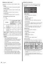 Preview for 56 page of Panasonic TH-55SF1HU Operating Instructions Manual