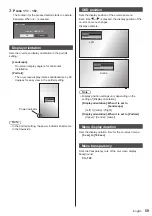 Preview for 59 page of Panasonic TH-55SF1HU Operating Instructions Manual