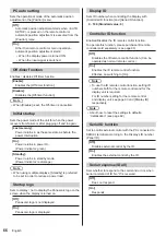 Preview for 66 page of Panasonic TH-55SF1HU Operating Instructions Manual